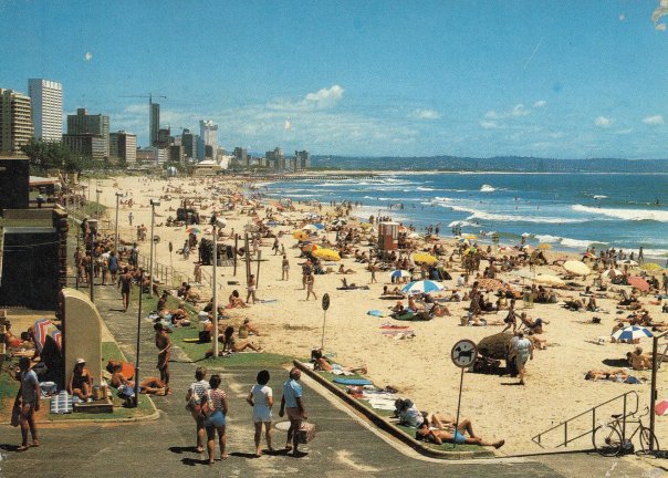 Durban beach ages ago