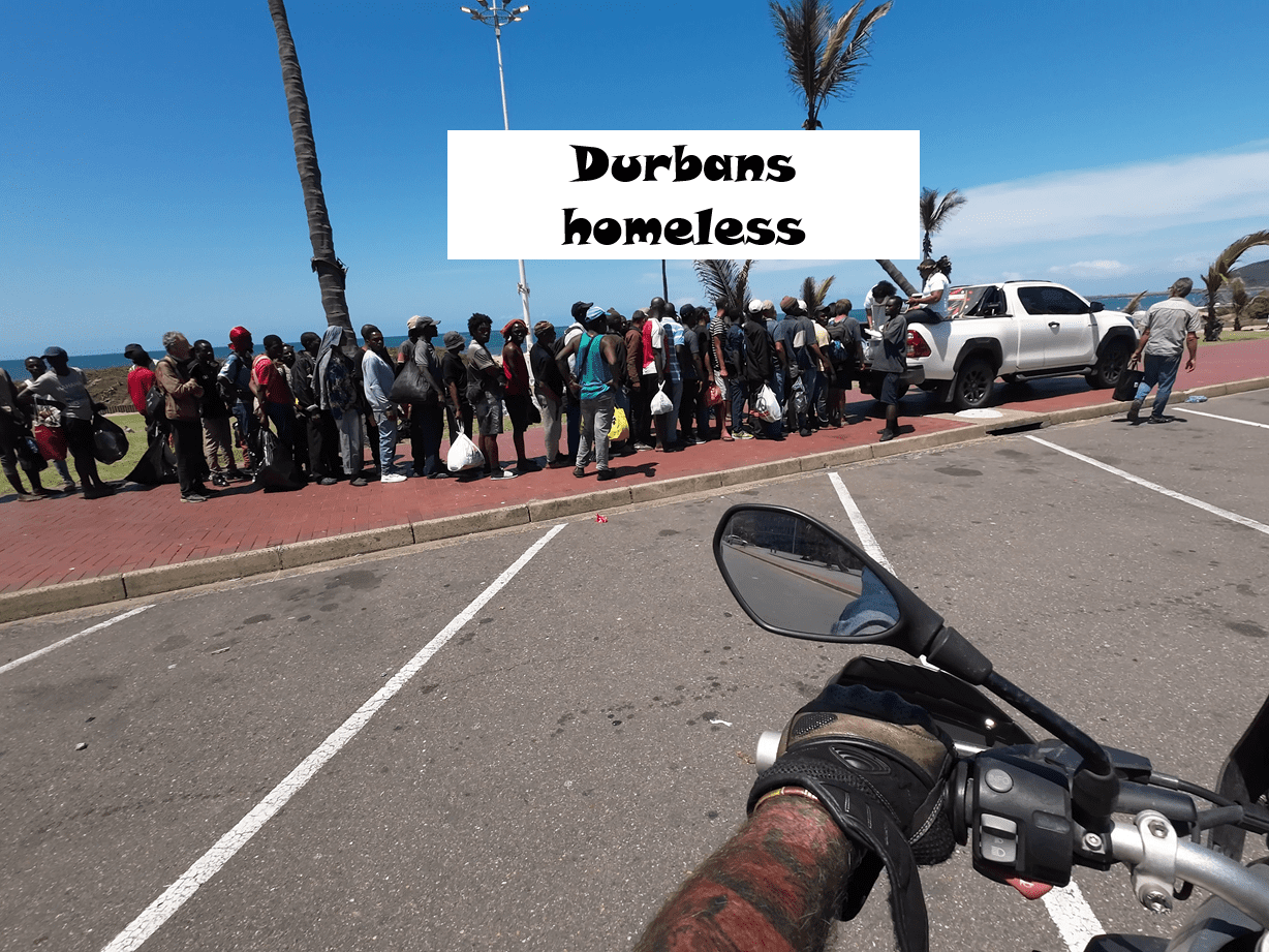 Homeless on the beach in Durban 4.8 (8)