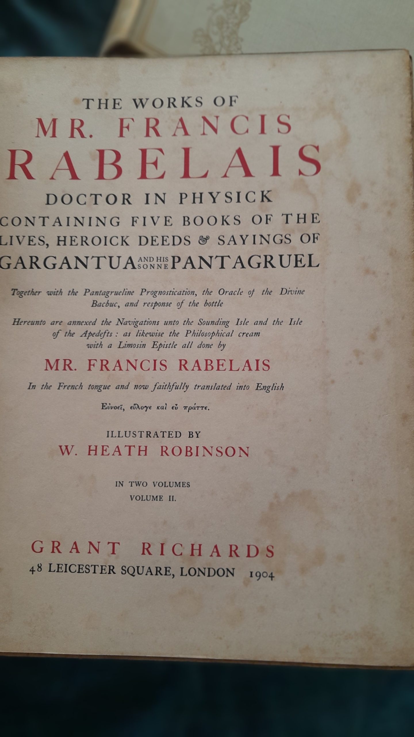 gargantua and pantagruel 1904 – Francis Rabelais 5 (1)